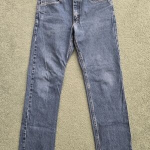 Lee Men's Classic Straight Blue Jeans - Vi Tge